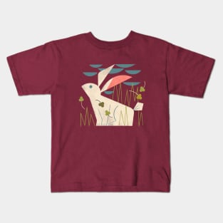 Rabbit and Clover Kids T-Shirt